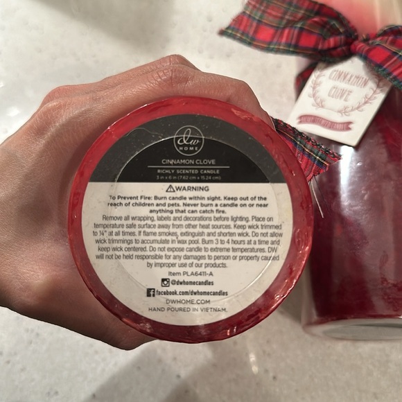 Scented Candle Cinnamon Clove - Picture 3 of 3